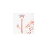 Masseur visage �lectrique en quartz rose