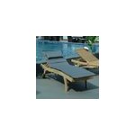 Matelas gris pour bain de soleil