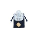 Mdaillon cosmique avec miroir en zinc