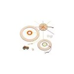 Mtier  tisser rond et fleur  tress