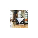 Meuble bar combi noir avec plateau bois Meuble bar combi noir avec plateau bois
