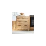 Meuble bas de cuisine en bois recyclé Meuble bas de cuisine en bois recyclé