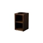 Meuble pour brasero seul - en acier corten