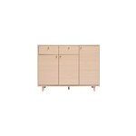Meuble d'entr�e - meuble de rangements finition bois l110 cm silvestre