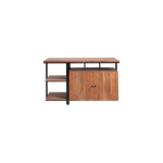 Meuble salle de bain en bois et mtal