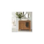 Meuble de salle de bain en bois de teck