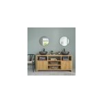 Meuble de salle de bain teck 160 Meuble de salle de bain teck 160