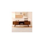 Meuble tv en bois de teck massif 150 cm - waya