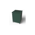 Mini - composteur de jardin 35l allure vert fonc�
