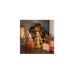 Mini sapin de no�l - or satin�