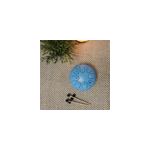 Mini tongue drum bleu diamtre 15 cm