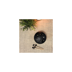 Mini tongue drum noir diamètre 15 cm Mini tongue drum noir diamètre 15 cm