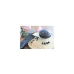 Mini tongue drum noir diamtre 15 cm