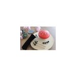 Mini tongue drum rouge diamtre 15 cm