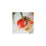 Mini tongue drum rouge diamtre 15 cm