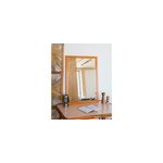 Miroir rectangulaire en bois n�1022