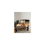 Miroir triptyque en m�tal et verre n�896