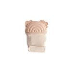 Mitaine de dentition blush