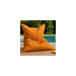 Moku pouf rectangulaire d'ext�rieur xxl 180x140cm orange