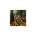 Montre bois homme ébène elegant Montre bois homme ébène elegant