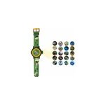 Montre digitale avec projection dinosaures