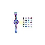 Montre digitale avec projection reine des neiges