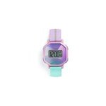 Montre digitale - violet prismatique
