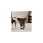 Moyenne table d'appoint en bois et m�tal - shanghai