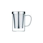 Mug 400ml avec couvercle et filtre en inox Mug 400ml avec couvercle et filtre en inox