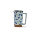 Mug fleuri en c�ramique