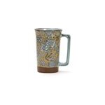 Mug fleuri en c�ramique
