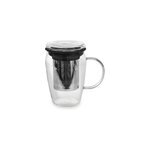 Mug infuseur 43 cl boro noir. Mug infuseur 43 cl boro noir.