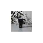 Mug inox double paroi noir