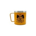 Mug isotherme beaver moutarde