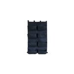 Mur v�g�tal, 8 sacs noirs