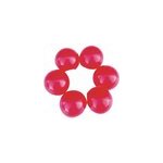 Nez de clown rouge en plastique
