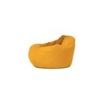 Ohau pouf poire d'extrieur 130x115cm jaune