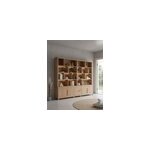 Orlya - grande biblioth�que en bois massif de mindi