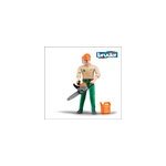 Ouvrier forestier avec accessoires