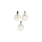 Pack 3 grandes ampoules e27 led d�co fil