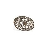 Paillasson lune fonte fonte marron - Paillasson lune fonte fonte marron -