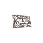 Paillasson rectangulaire fonte fonte