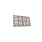 Paillasson rectangulaire fonte fonte