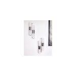 Paire d'appliques chrome n83