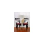 Paire de chaises bistro en bois n�1126