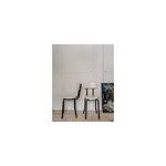Paire de chaises en mtal n100