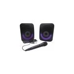 Une paire d'enceintes stereo puissantes bluetooth iparty