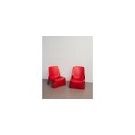 Paire de fauteuils en fibre de verre n�871