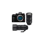 Panasonic lumix s1r ii + objectif sigma 24 - 70mm f2. 8 dg dn ii art + sigma 70 - 20