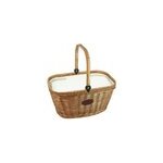 Panier glacière en osier chantilly lin Panier glacière en osier chantilly lin